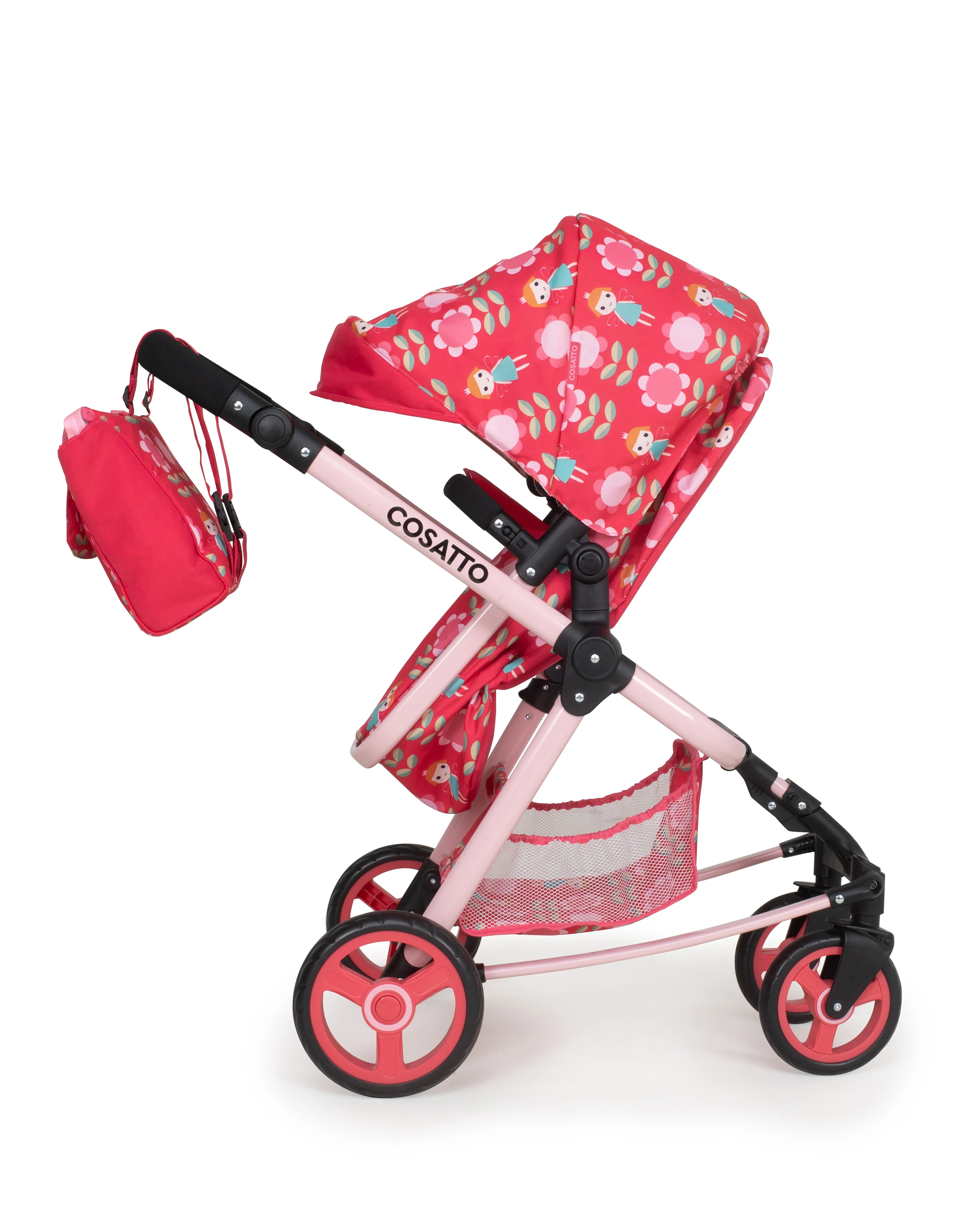 Giggle Quad Dolls Pram CarSeat Fairy Garden Tangerini